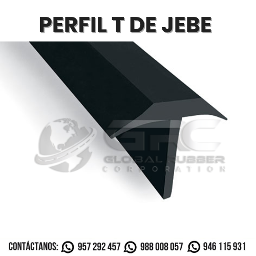 Perfil T de Jebe para Balanzas de Camión | Caucho Protector