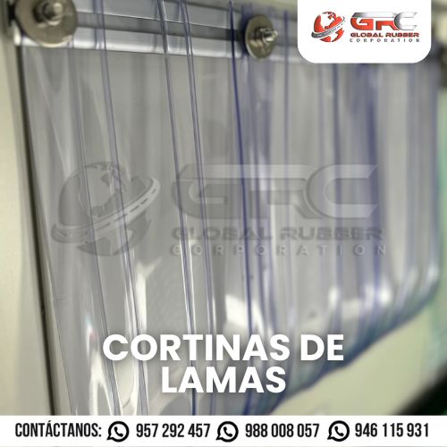 Cortinas de PVC transparentes para cocinas industriales y almacenes en Perú
