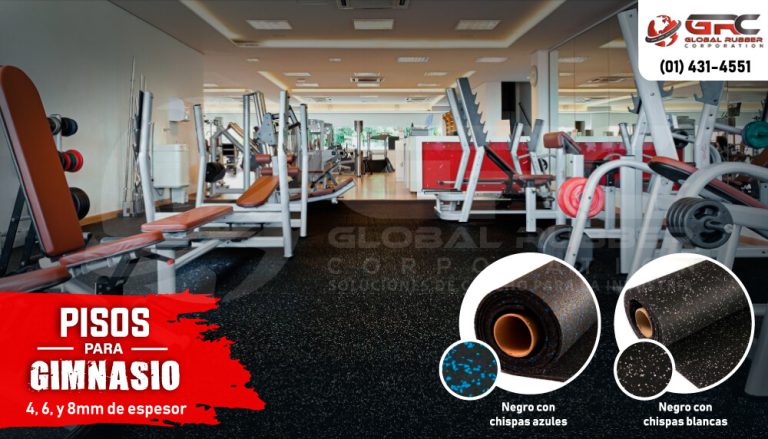Piso para gimnasios