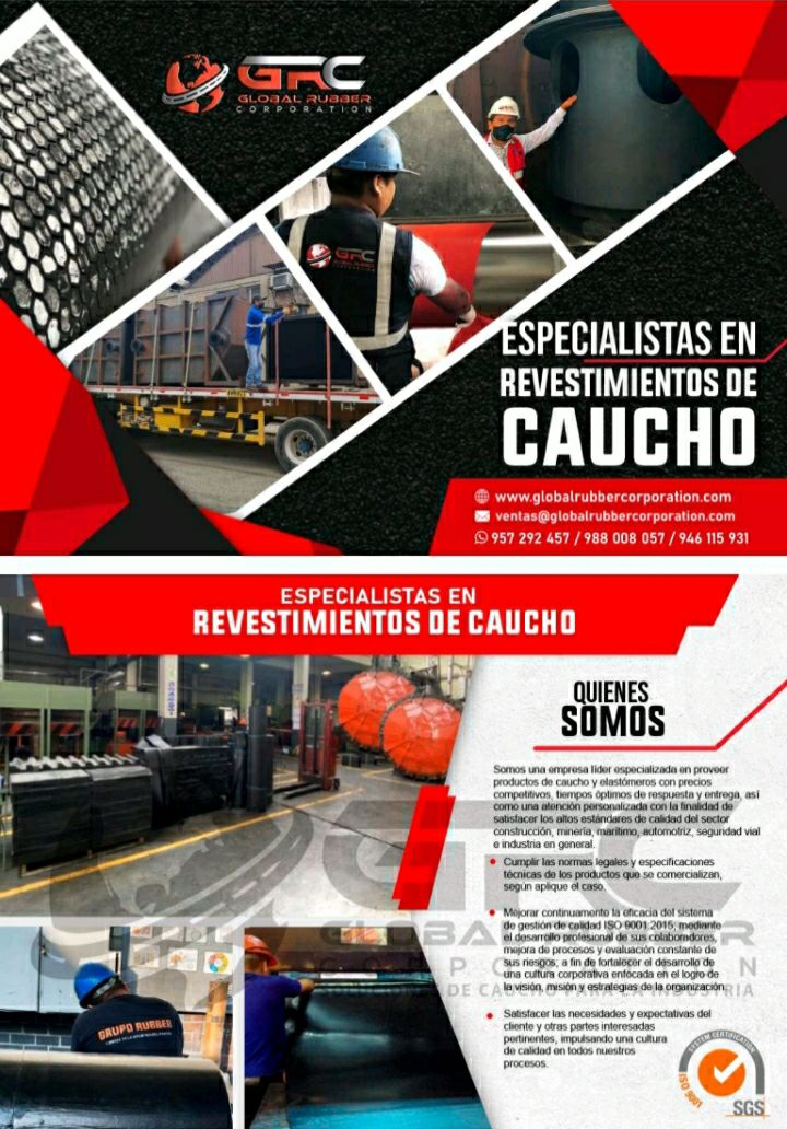 REVESTIMIENTOS CON CAUCHO CERÁMICO