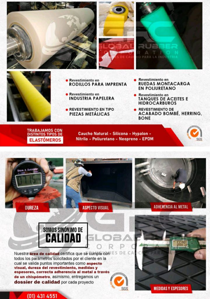 REVESTIMIENTOS CON CAUCHO CERÁMICO