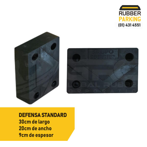 Nuestras Defensas de Caucho Standard están elaboradas a base de caucho Natural y EPDM. Son útiles para evitar que los vehículos golpeen a zonas de descarga o hangares, evitando el daño de estructuras.