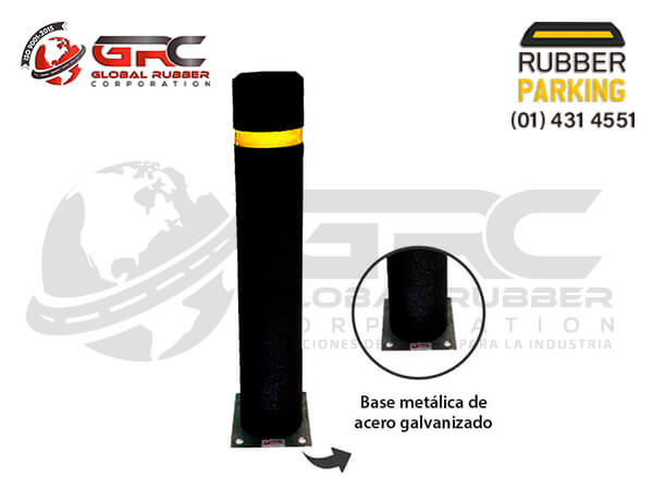 Bolardo de Caucho