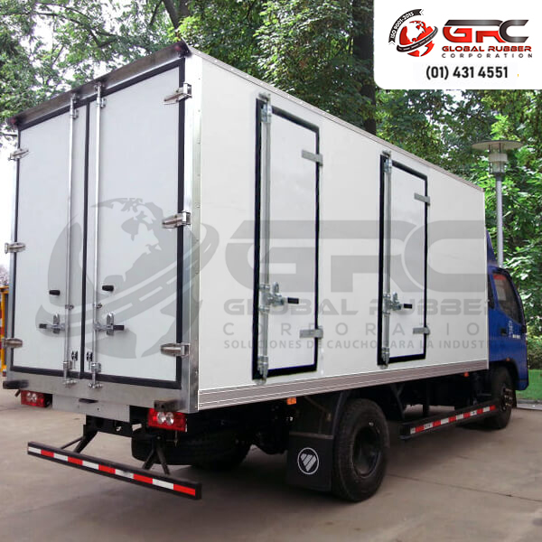 Perfil de jebe para puerta de furgón y camión - Global Rubber
