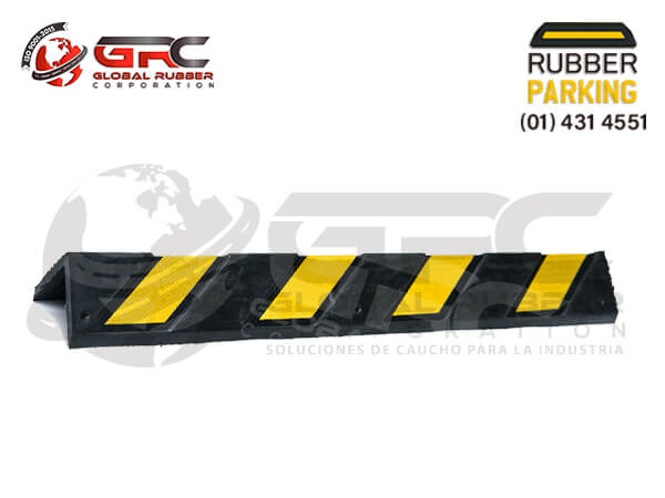 Protector de Columna de Caucho 80 cm, 100 cm y Curvo | Global Rubber