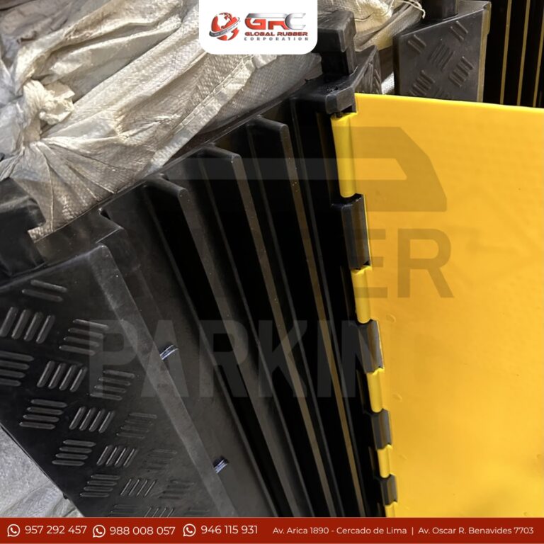Stock de protectores de cables de caucho de varios canales listos para despacho a todo el Perú