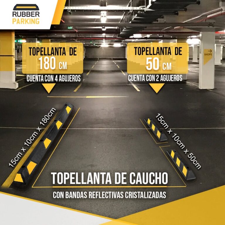 Topellantas de Caucho | Venta e Instalación en Perú | Rubber Parking