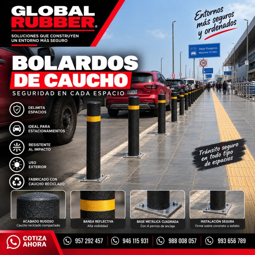 Bolardos de Caucho